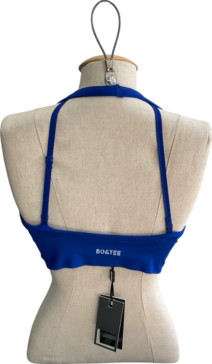 Bo   Tee Blue Define Luxe Multiway Sports Bra UK L