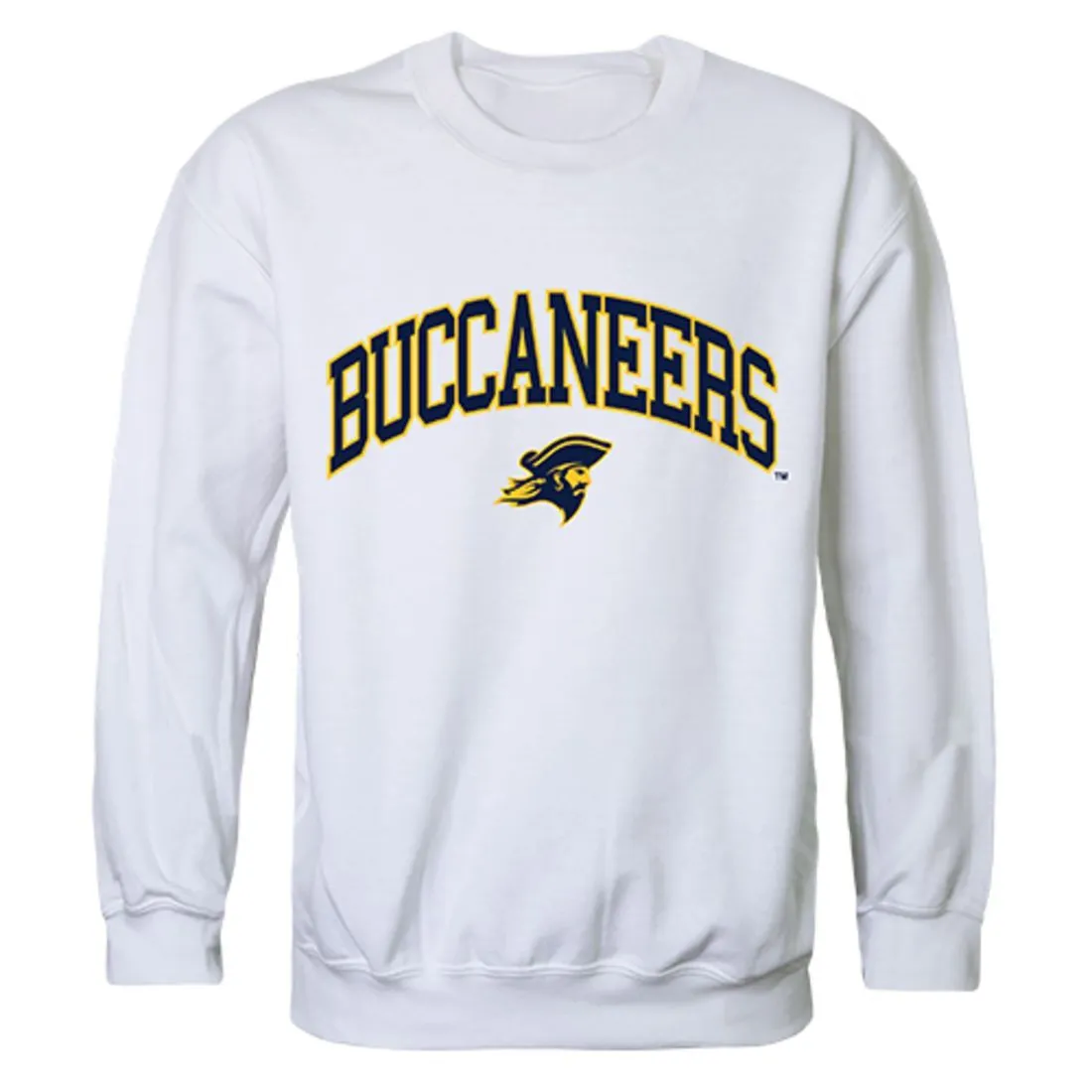 ETSU East Tennessee State University Campus Crewneck Pullover Sweatshirt Sweater White