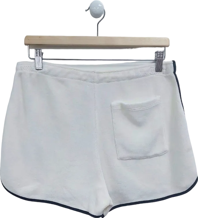 Mango Cream Tennis Club Shorts UK L
