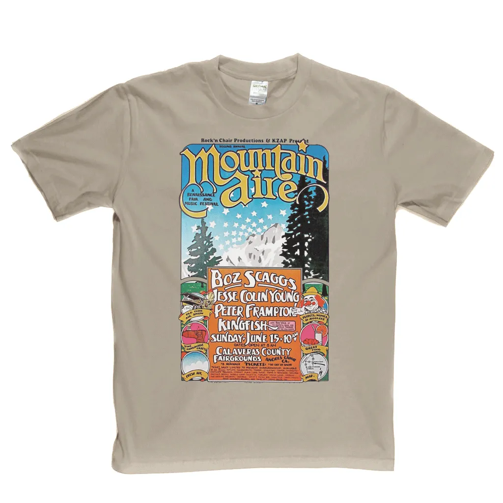 Mountain Aire 1975 Poster T-Shirt