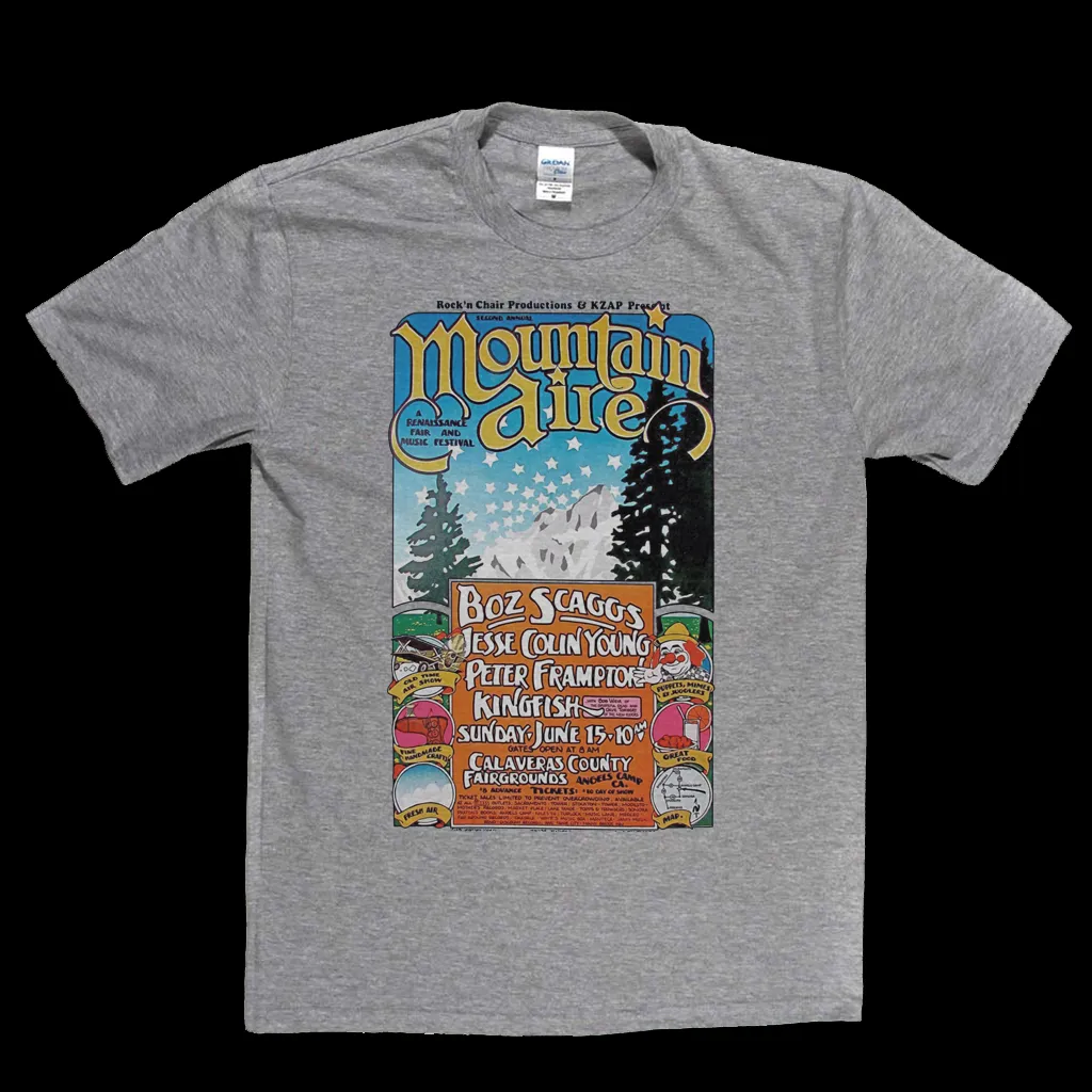 Mountain Aire 1975 Poster T-Shirt