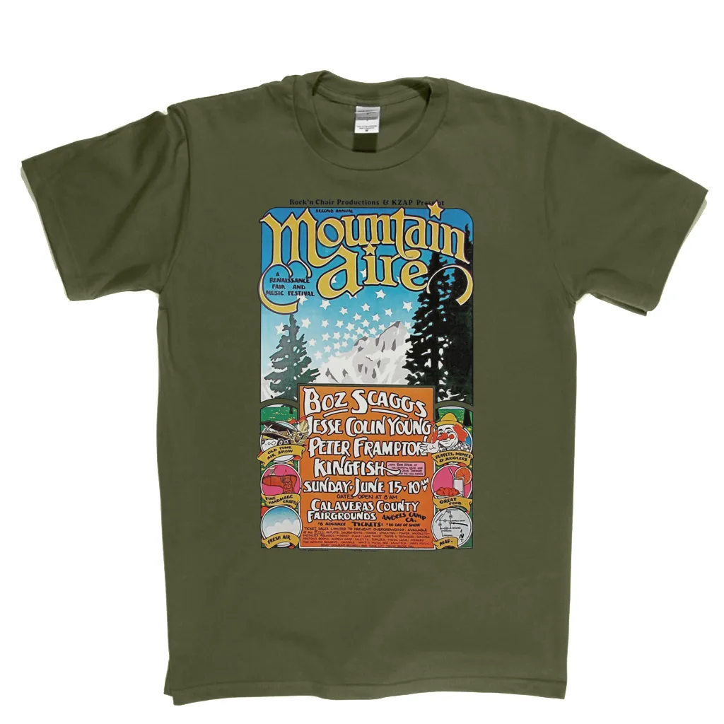 Mountain Aire 1975 Poster T-Shirt