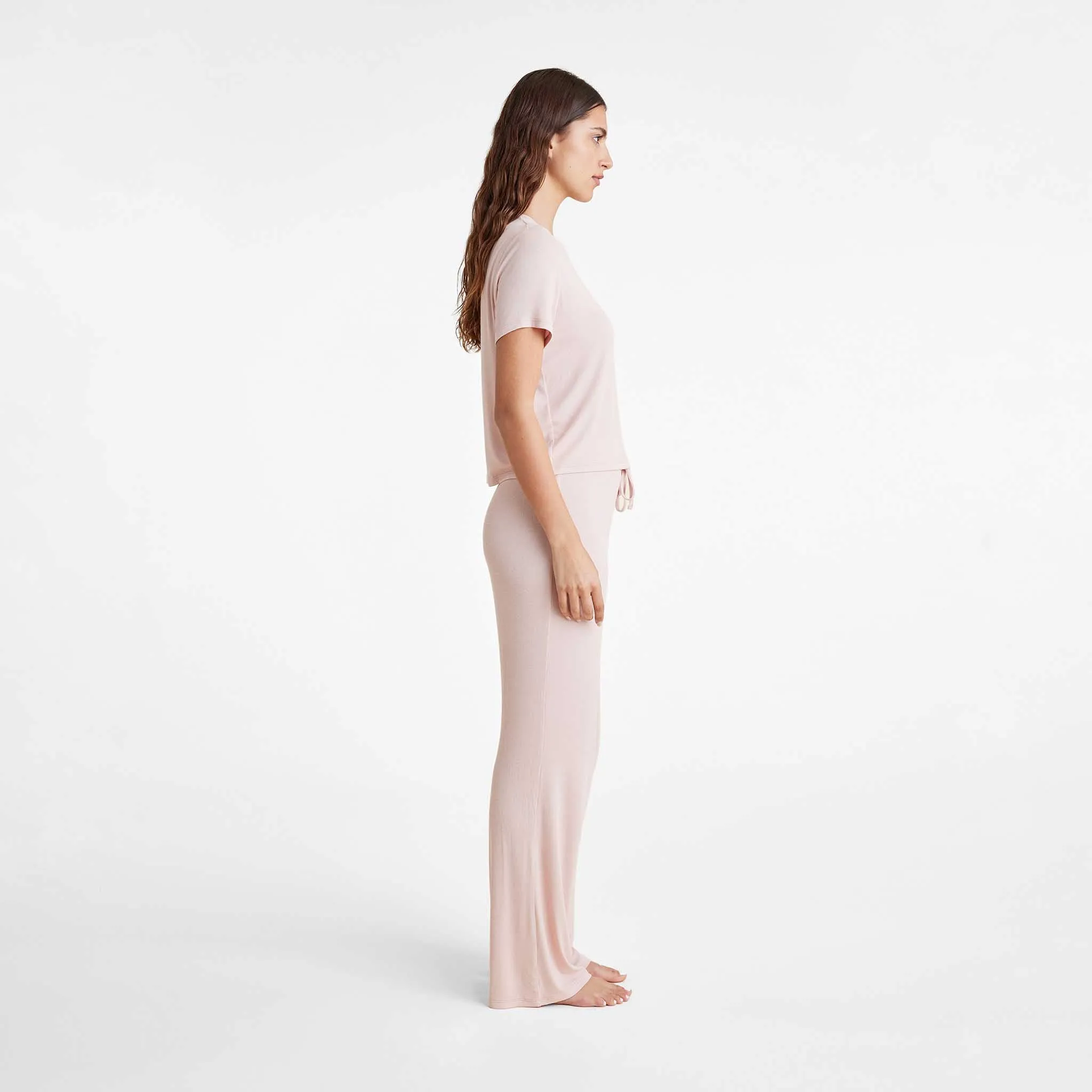 Ribbed Pajama Set | Ribbon